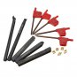 5pcs 8mm Shank Indexable Lathe Turning Tool Holder with CCMT060204 DCMT070204
