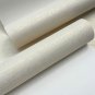 Modern Textured Wallpaper White Grey Beige Solid Wall Paper Bedroom 10m Roll