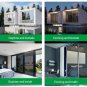40/50/60/70/80/90x 500 Cm One Way Mirror Window Film,Vinyl Self-adhesive