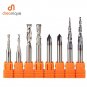 CNC Solid Carbide engraving bits milling cutter woodwork set 3.175mm 6.35mm 6mm