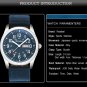 Readeel Military Men Quartz Analog Canvas Band Sports Watch Date Water Resistant