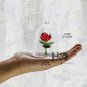 Crystal Beauty And The Beast Dome Flower Enchanted Red Rose Glass Gift Box