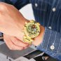 TEMEITE Brand Mens Wristwatches Quartz Multifunction Chronograph Man