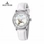 Reef Tiger Angel Diamonds Sapphire Crystal Self-Wind Cupid Ladies Watch