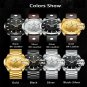 TEVISE Watch Men Luxury Automatic Mechanical Luminous Business Waterproof
