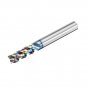 Drillpro 3-10mm DLC Colorful End Mill For Aircraft Aluminum Upgrade Milling