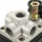 7.25-125 PSI Adjustable Mini Air Compressor Pressure Switch Control 15A 240V/AC