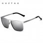 GUZTAG Unisex Stainless Steel Square Men/Women HD Polarized Mirror UV400