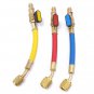 800 PSI R134A R410A R12 R22 A/C Refrigeration Connector Adapter Hoses Set