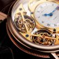 New Reef Tiger Designer Watches Genuine Leather Band Luxury Gold Automatic
