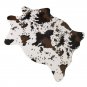 Velvet Imitation Animal Skin Rug Carpet Cow Zebra 110*75cm Non slip