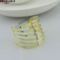 10Pcs/set Metal Napkin Rings Hotel Banquet Dinner Table Decoration Party Gold