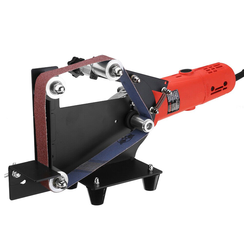 Drillpro M10/M14 Angle Grinder Belt Sander Attachment Sanding Belt Adapter Use
