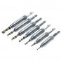 7pcs HSS Hex Shank Self Centering Door Lock Hinge Drill Bit Pilot Hole Tool Set