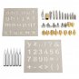 60W Wood Burning Pen Soldering Solder Iron Tip Set Tool Adjustable Temperature