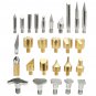 60W Wood Burning Pen Soldering Solder Iron Tip Set Tool Adjustable Temperature