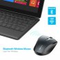 TeckNet Bluetooth Wireless Mouse 2.4g 2600/2000/1600/1200/800 DPI Red Purple ...