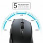 TeckNet Bluetooth Wireless Mouse 2.4g 2600/2000/1600/1200/800 DPI Red Purple ...