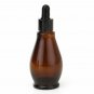 5pcs 10/20/30/50/100ml Amber Glass Empty Dropper Essential Refillable Bottle