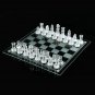 20*20 / 25*25CM High-end Elegant K9 Checker Glass Chess Game Set Home