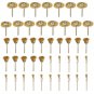45pcs Steel Wire Wheel Brushes Sanding Set Dremel Accessories for Rotary Tool