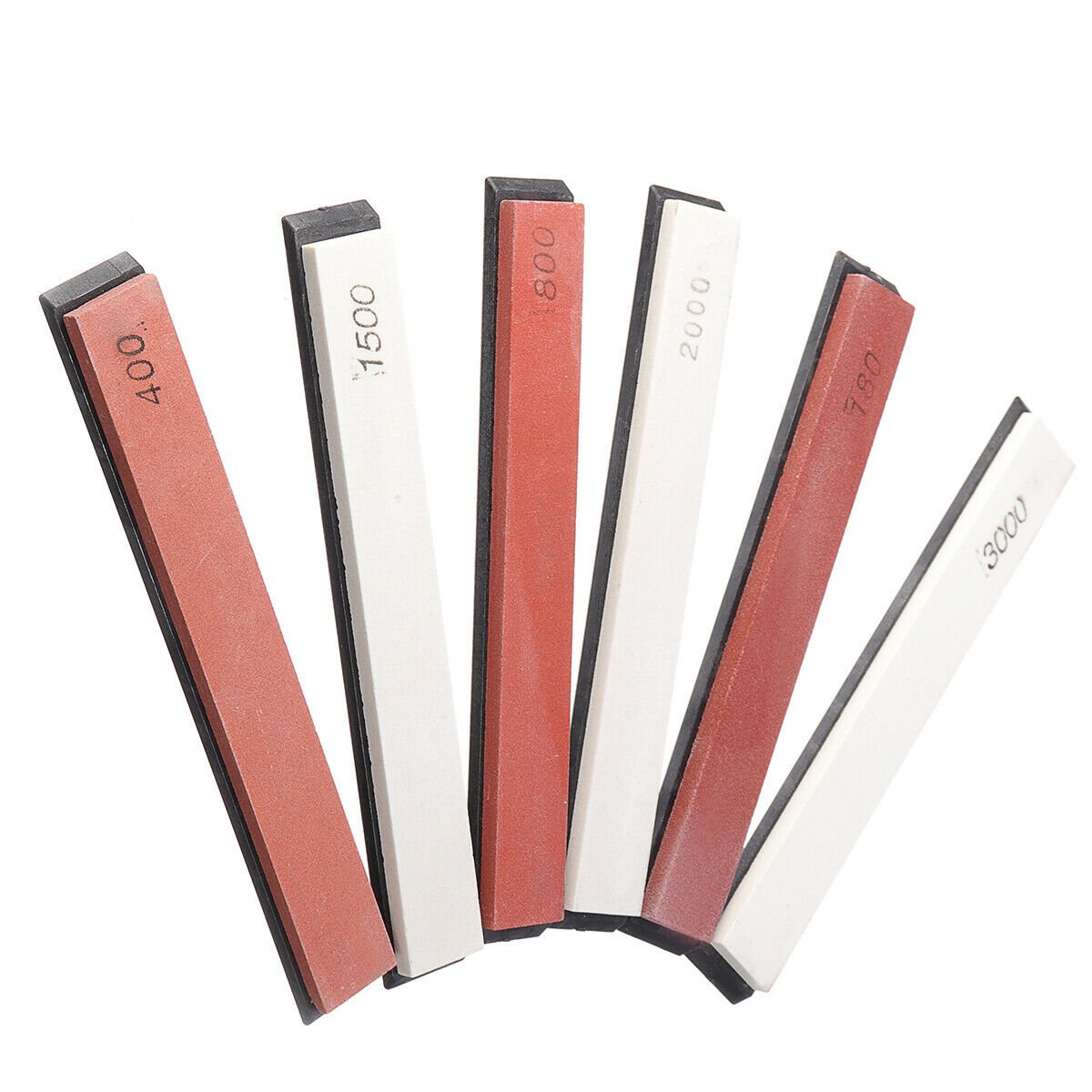 6 Pcs Sharpening Stone Set Whetstone Set Oilstone Grindstone Polishing