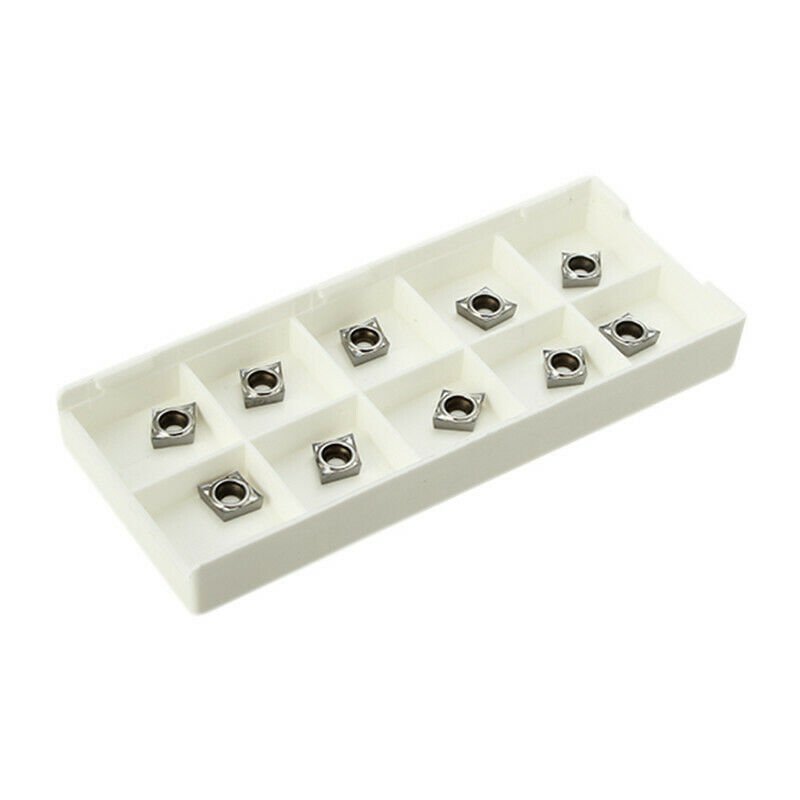 10pcs CCGT060204-AK H01 Inserts CNC Turning Tool Carbide Insert Used for