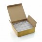 50pcs Empty Travel 5ml Small Clear Plastic Cosmetic Pot Jars W Cap Lid