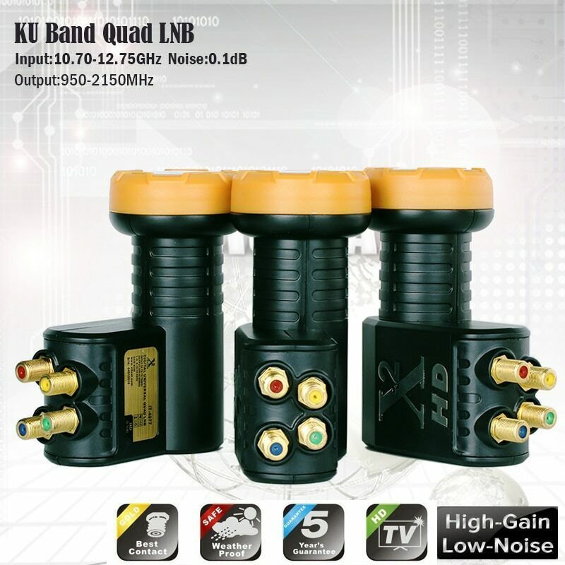 Original X2 LNB KU Band Universal LNB For Satellite Receiver HD Digital LNBF