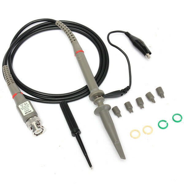 DANIU 1 Set P6100 DC-100MHz Oscilloscope Probe 100MHz Scope Clip Probe for