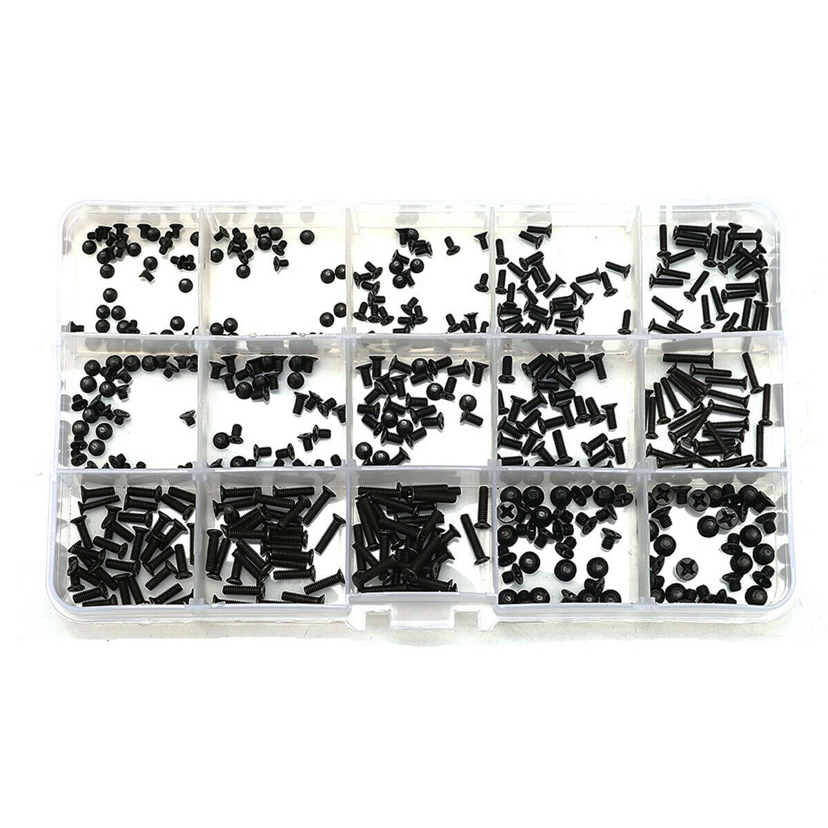 Suleve&acirc;�&cent; MXCP1 450Pcs M2/M2.5/M3 Cross Screws Laptop Screws Box Set for HP