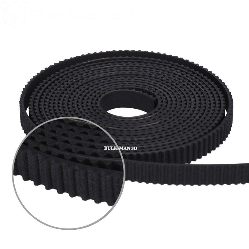 5M 6mm Width Rubber Open GT2/GT3 Timing Belt For Timing Belt Pulley, CNC Router