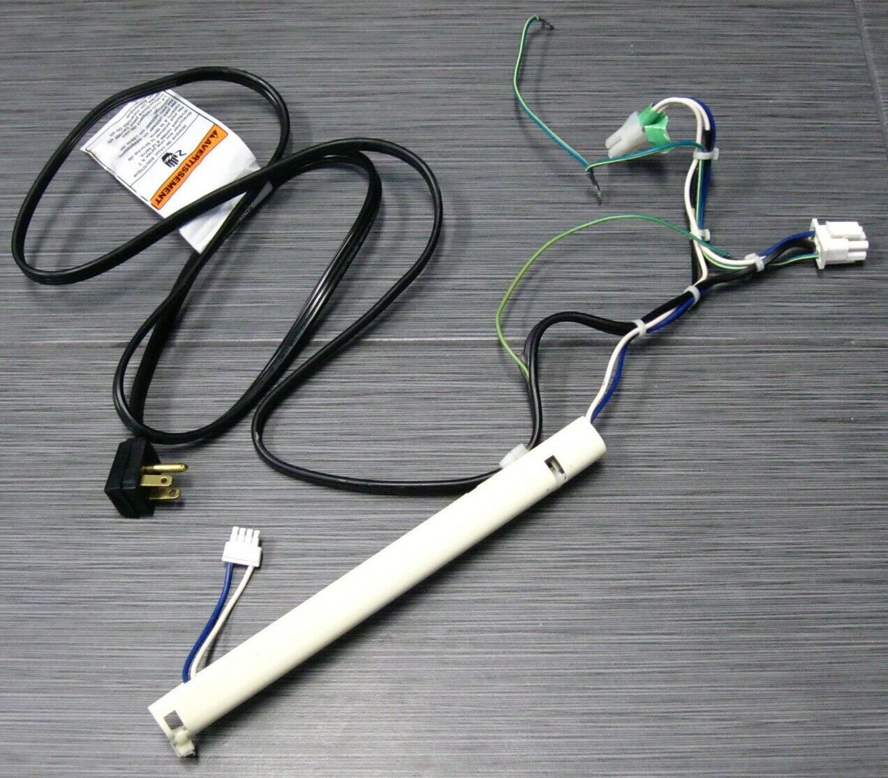 WHIRLPOOL GOLD Refrigerator Wire Harness Outlet Wall Plug Power Cord