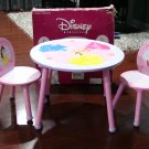 Disney PRINCESS Child Cinderella Belle Sleeping Beauty TABLE and CHAIRS SET &BOX