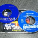 Microsoft FLIGHT SIMULATOR 98 Boeing Jet World of Flight PC CD ROM Game