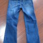 Dark Wash Blue Jeans CAT AND JACK Bootcut Pants Girls Size 6 Super Stretch EX