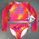 JURASSIC WORLD Girls Swimming Suit SWIMSUIT SIZE M Medium BRAND NEW w/TAG