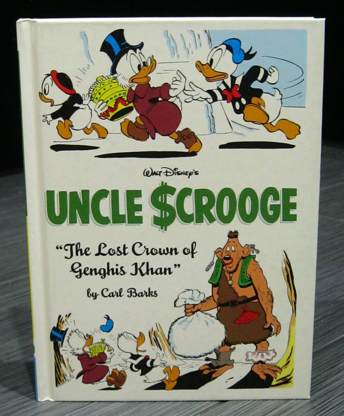 Walt Disney UNCLE SCROOGE Lost Crown of Genghis Khan HB Comic BOOK NEW