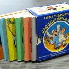 Little Treasury Of RAGGEDY ANN AND ANDY 1984 Book Set Of 6 With Box