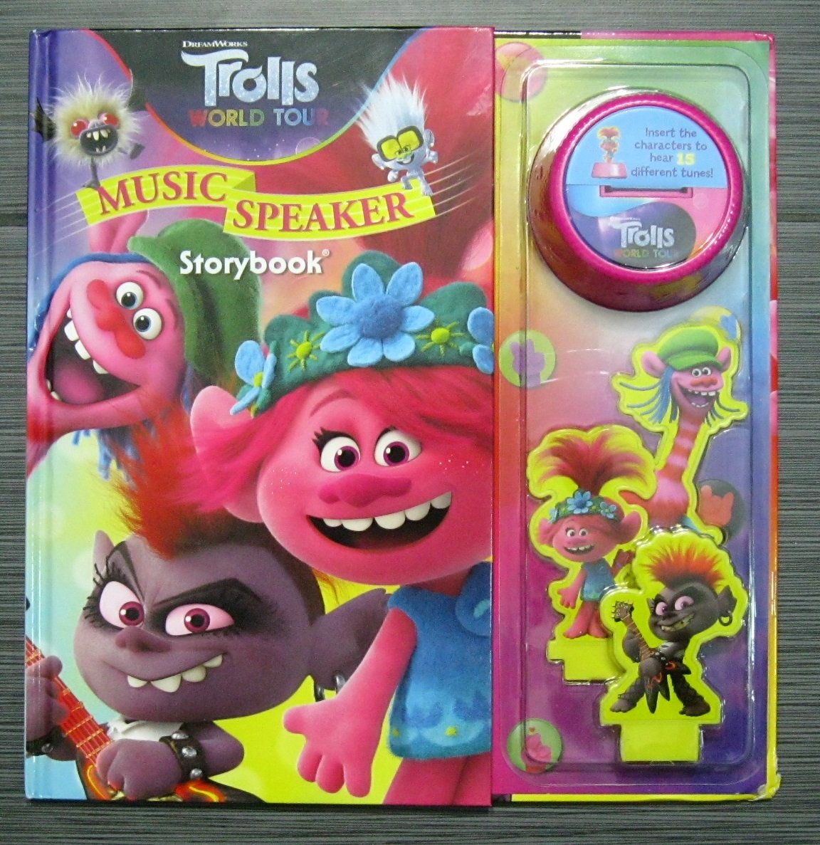 Dreamworks TROLLS WORLD TOUR Music Player Speaker Storybook New Sealed ...