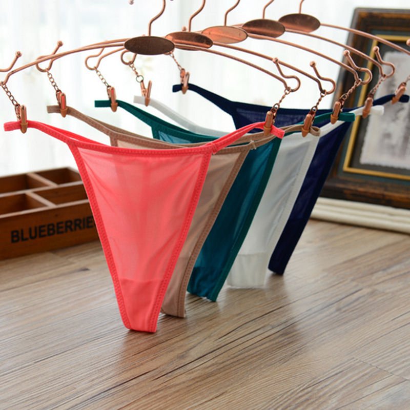 Sexy Women's Underwear Thong Briefs Panties Lingerie G-string T-Back ...