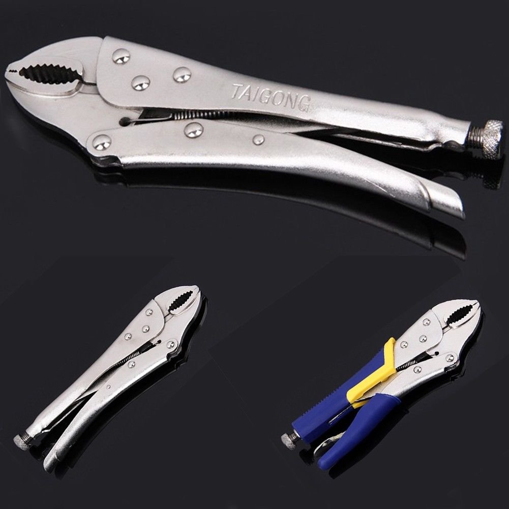Pro Curved/Straight Jaw Lock Locking Mole Plier Locking Vice Grips Hand