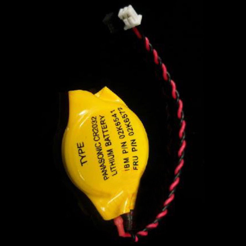 2X Backup CMOS Battery CR2032 BIOS Adapter For IBM Thinkpad T20 T40 T60 X30