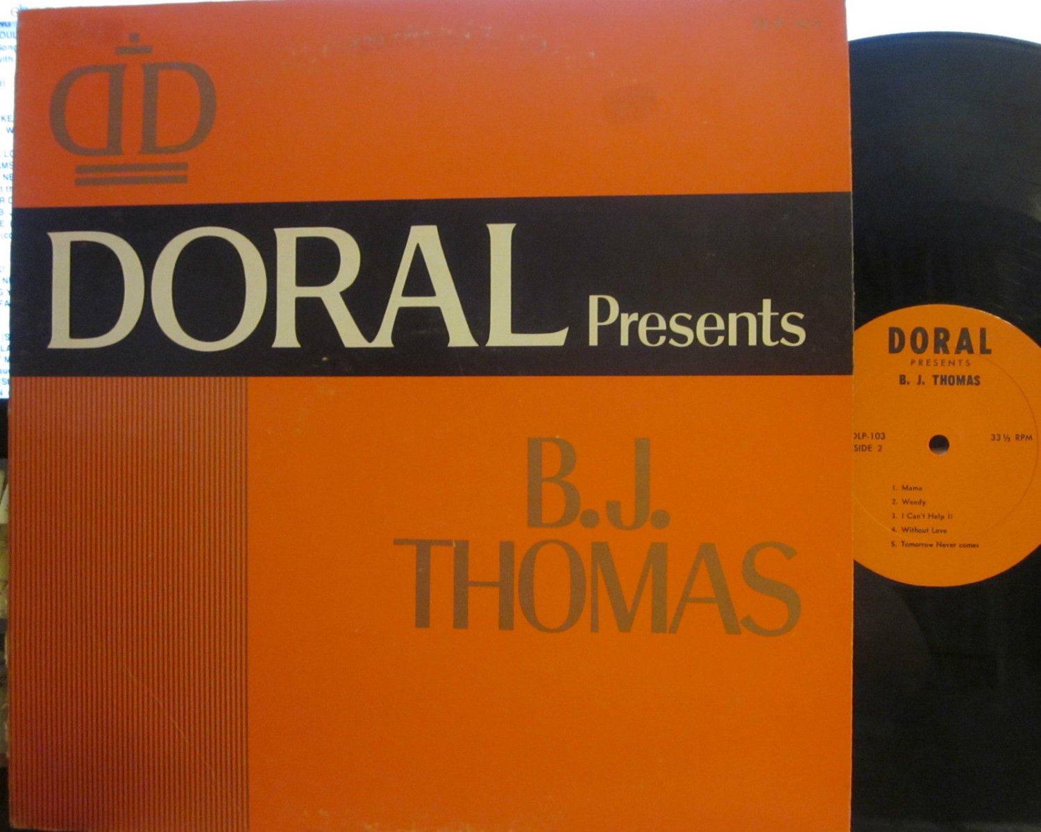 B. J. Thomas Doral Presents B. J. Thomas (a cigarette company Promo)