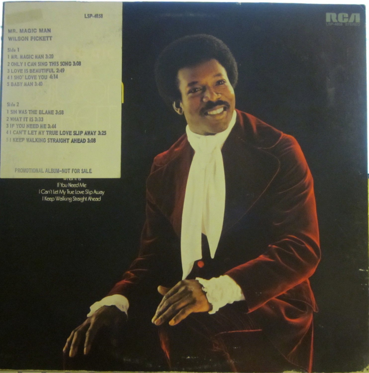 Wilson Pickett - Mr. Magic Man (RCA 4858) (