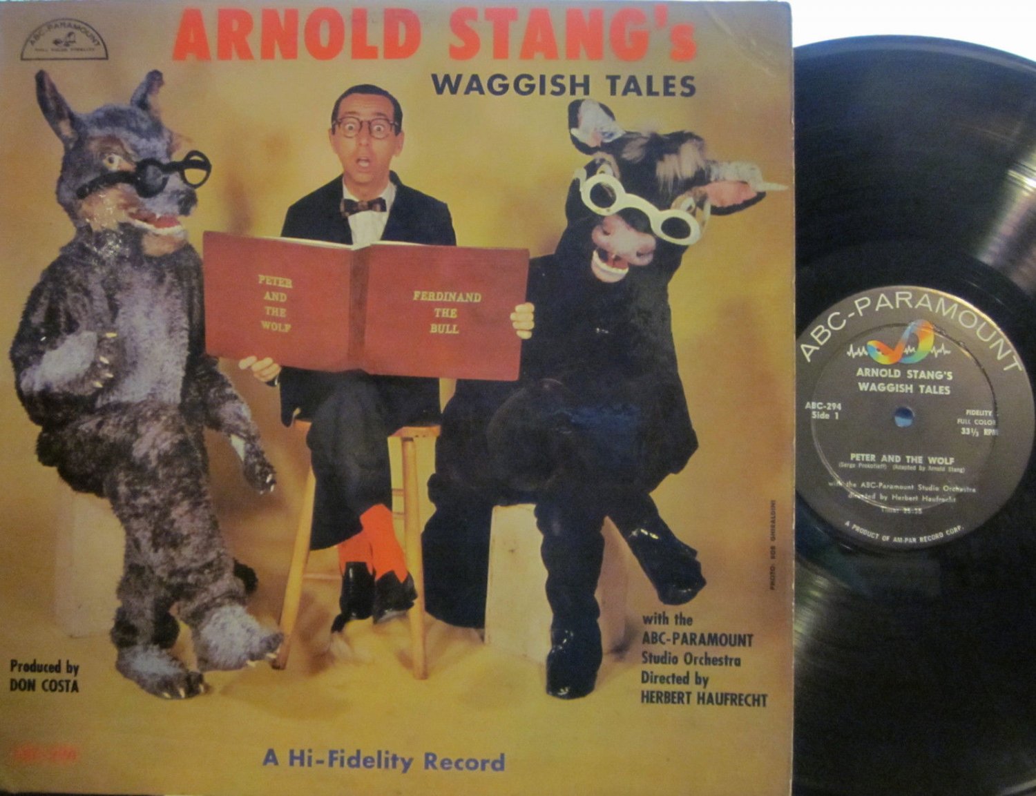 Arnold Stang - Arnold Stang's Waggish Tales (ABC Paramount 294) Mono (D ...