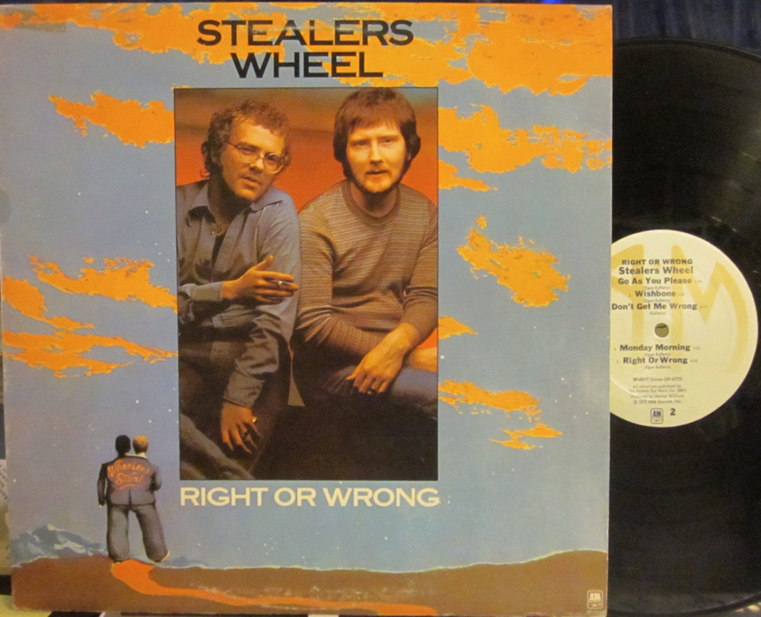 Stealers Wheel Right or Wrong (A&M 4517) (Gerry Rafferty & Joe Egan