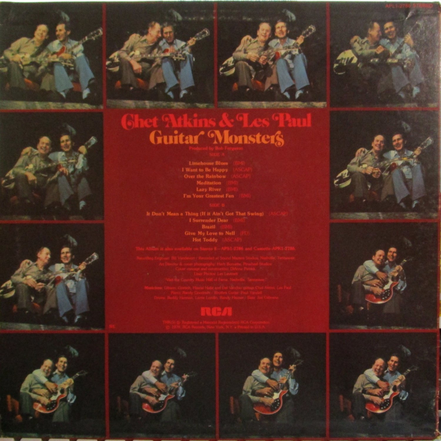 Chet Atkins & Les Paul Guitar Monsters (Chester & Lester) (RCA 12786