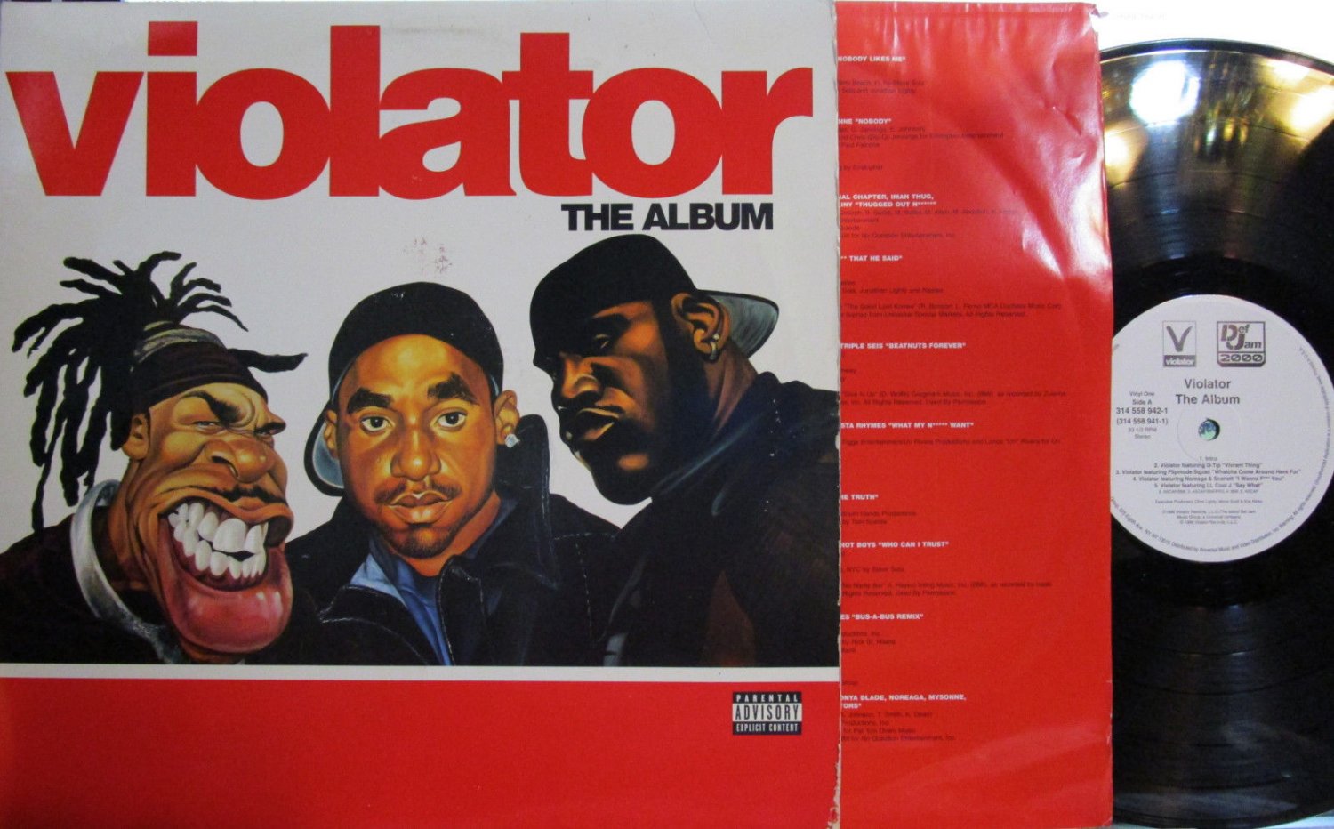 Violator - The Album (Violator Records 314 558 942-1) (2 LP Set) ('99 ...