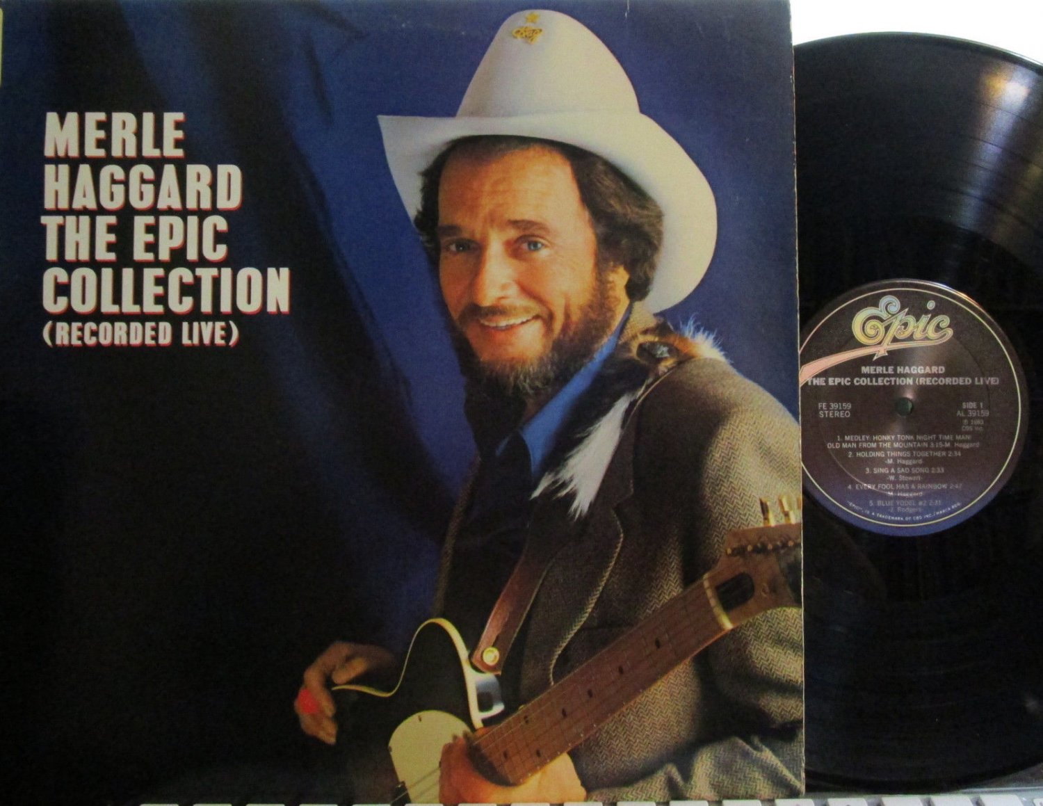 Merle Haggard - The Epic Collection (Recorded Live) (Epic 39159) ('83)